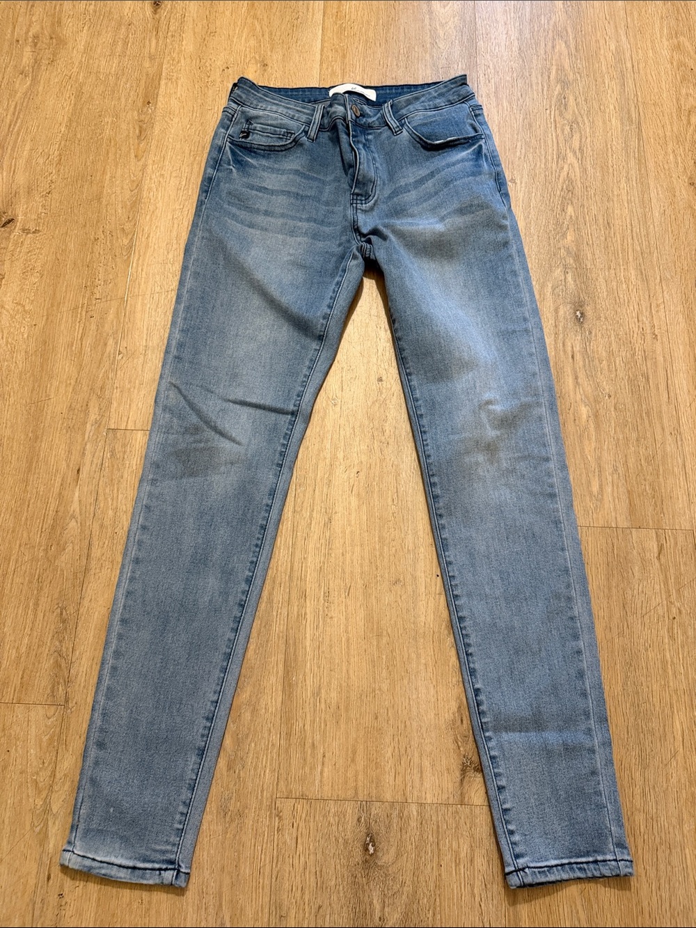 Women's Light Blue Skinny Jeans - Classic Stretch Denim